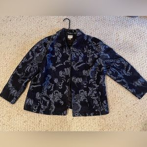 Black and Blue Jacket by Chico’s